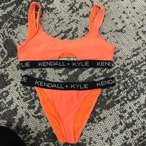Kendall & Kylie Orange Bikini